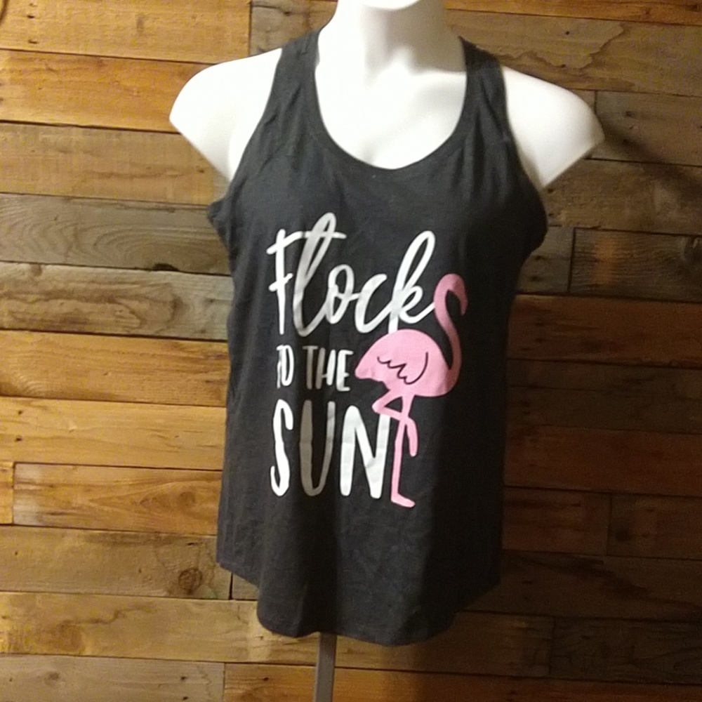 Instant Message Flock to the Sun tank  - NEW